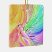 Weihnachtsabsprung Keramikornament (Rechts)