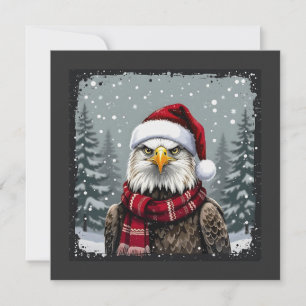 Weihnachtsadler Feiertagskarte