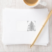 Weihnachtsadresse Etiketten Aufkleber Adressaufkleber (Insitu)