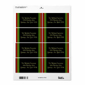 Weihnachtsadressen (Vorne)