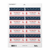 Weihnachtsadressen für Feiertage (Vorne)