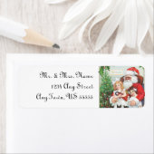 Weihnachtsadressen-Labels (Insitu)