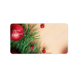 Weihnachtsadressen-Labels Adressaufkleber