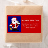 Weihnachtsadressen-Labels - Santa (Insitu)