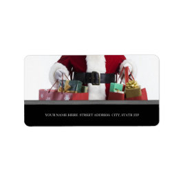 Weihnachtsadressen-Mailing-Labels Adressaufkleber