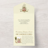 WeihnachtsAdvent Gebet Personalisiert Novena All In One Einladung (Innen Boden)