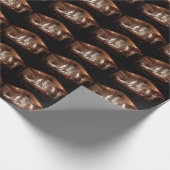 WeihnachtsAdvent Jesus Krippe Szene Geschenkpapier (Ecke)
