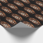 WeihnachtsAdvent Jesus Krippe Szene Geschenkpapier (Ecke)