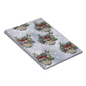 WeihnachtsAdvent Lantern Muster Notizblock (Rechte Seite)