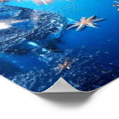 WeihnachtsAdventposter Poster (Ecke)