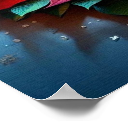 WeihnachtsAdventposter Poster (Ecke)