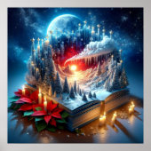 WeihnachtsAdventposter Poster (Vorne)