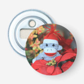 Weihnachtsaffe Flaschenöffner (Vorderseite)