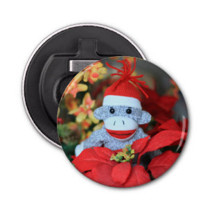 Weihnachtsaffe Flaschenöffner