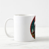 Weihnachtsaffe Kaffeetasse (Links)