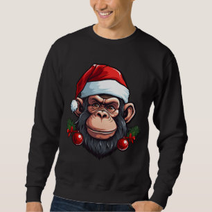 Weihnachtsaffe Sweatshirt