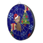 Weihnachtsaffen Dartscheibe (Vorderseite rechts)