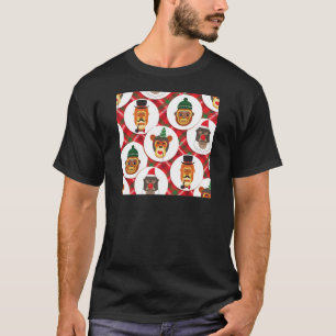 Weihnachtsaffen für Hipster T-Shirt