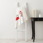 Weihnachtsaffen Santa Elf Hat Red Green Sherpadecke (Beispiel)