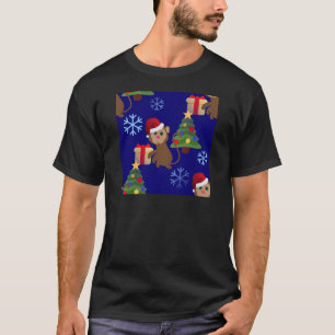 Weihnachtsaffen T-Shirt