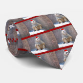 Weihnachtsaffen und Baboons Krawatte (Gerollt)