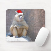 Weihnachtsaffen und Baboons Mousepad (Mit Mouse)