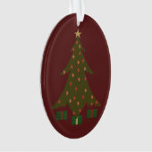 Weihnachtsakrylverzierung Ornament (Vorderseite)