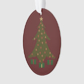 Weihnachtsakrylverzierung Ornament (Vorderseite)