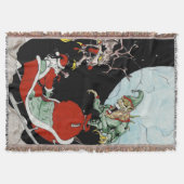 Weihnachtsalbtraum Custom throw Blanket Decke (Vorderseite)