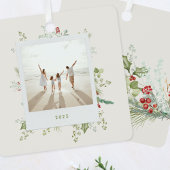 Weihnachtsalbum des Botanischen Kunsthandwerks Ornament Aus Metall