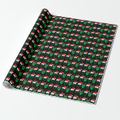 Weihnachtsaliens Geschenkpapier (Ungerollt)