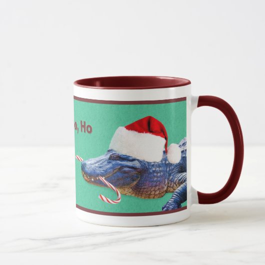 WeihnachtsalligatorTasse Tasse (Rechts)