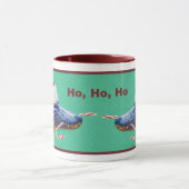 WeihnachtsalligatorTasse Tasse (Zentrum)