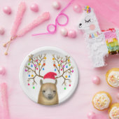 Weihnachtsalpaka-Papier-Teller Pappteller (Party)