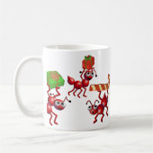 Weihnachtsameisen Kaffeetasse (Links)