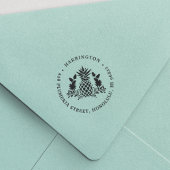 Weihnachtsananas | Ferien-Rücksendeadresse Permastempel