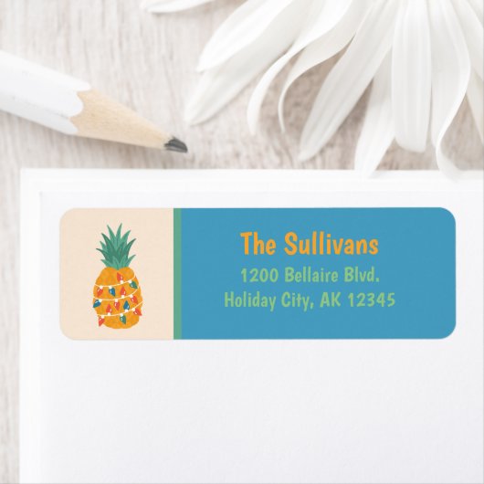 Weihnachtsananas Rücksendeadresse (Insitu)