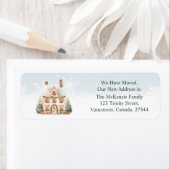 Weihnachtsänderungsanschrift Neue Zuhause (Insitu)