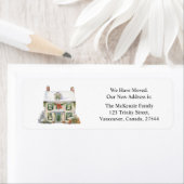 Weihnachtsänderungsanschrift Neue Zuhause (Insitu)