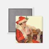 Weihnachtsanfall Magnet (Vorderseite/Rückseite)