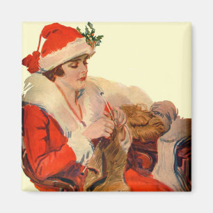 Weihnachtsanfall Magnet