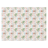 Weihnachtsanfang mit Weihnachtsmann Tischdecke (Vorderseite (Horizontal))