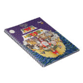 Weihnachtsanfang Notizblock (Rechte Seite)