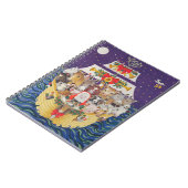 Weihnachtsanfang Notizblock (Linke Seite)