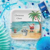 Weihnachtsanfang Pappteller (Party)