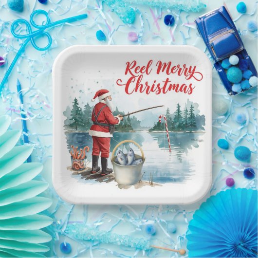 Weihnachtsanfang Pappteller (Party)