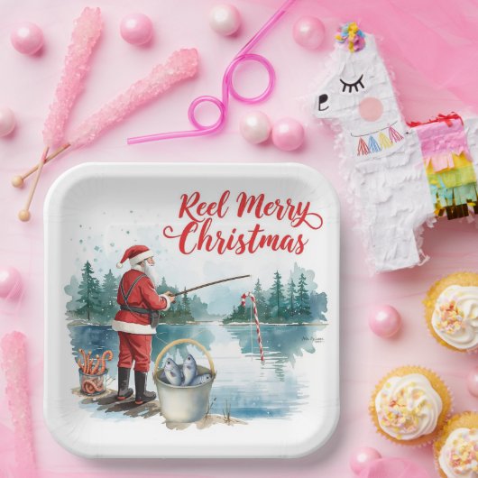 Weihnachtsanfang Pappteller (Party)