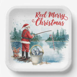 Weihnachtsanfang Pappteller