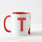 Weihnachtsanfängliche Tasse (Links)