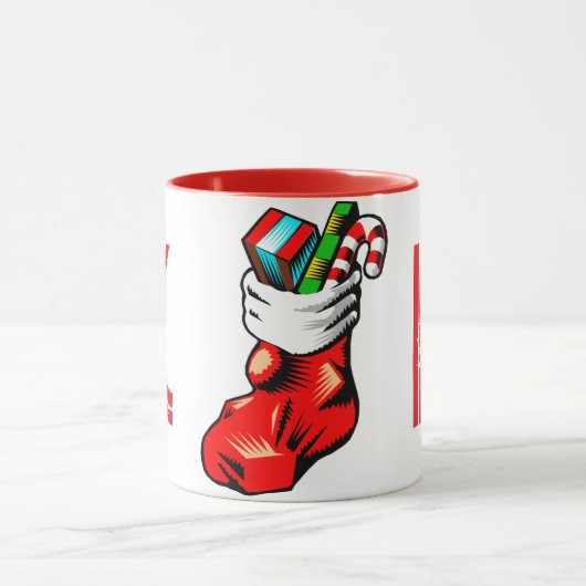 Weihnachtsanfängliche Tasse (Zentrum)